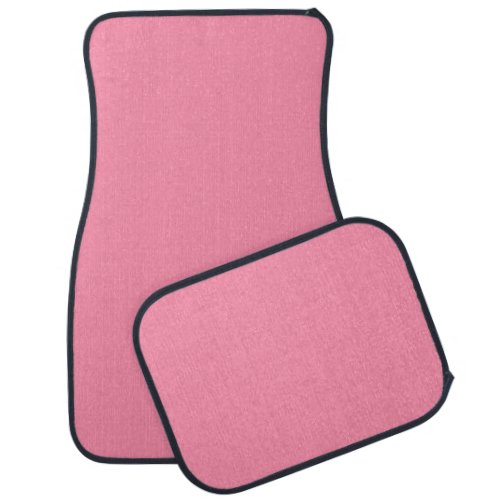 Baker_Miller pink solid color  Car Floor Mat