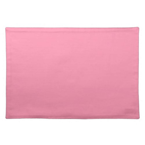 Baker_Miller pink solid color Cloth Placemat
