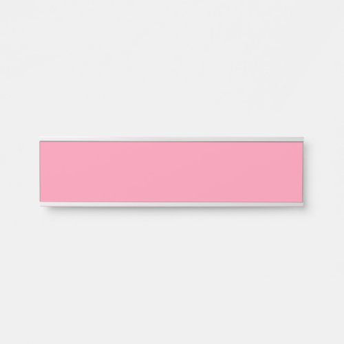Baker_Miller pink solid color Door Sign