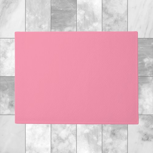 Baker_Miller Pink Solid Color Doormat