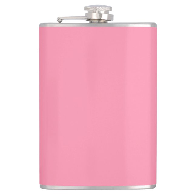 Baker-Miller pink (solid color) Flask (Front)