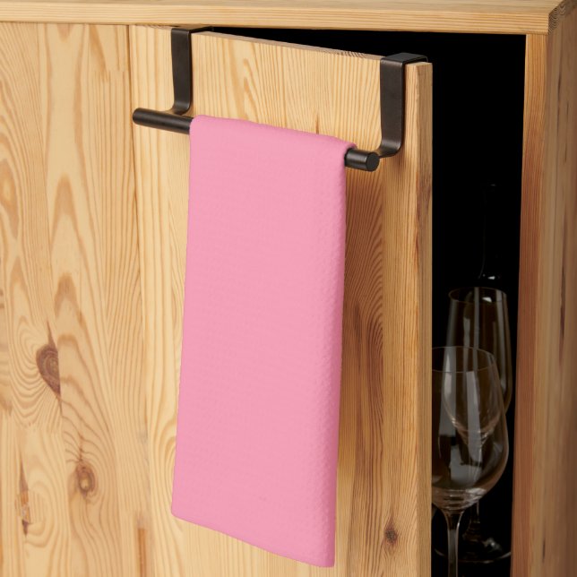Baker-Miller pink (solid color) Kitchen Towel (Thirds Fold)