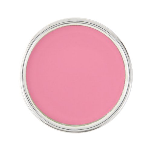 Baker_Miller Pink Solid Color Lapel Pin