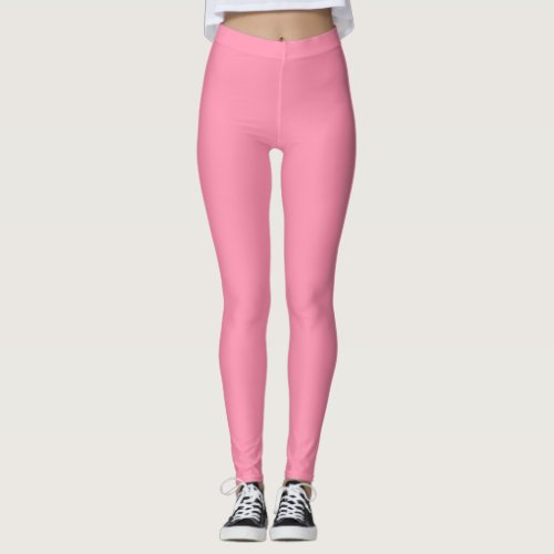 Baker_Miller pink solid color  Leggings