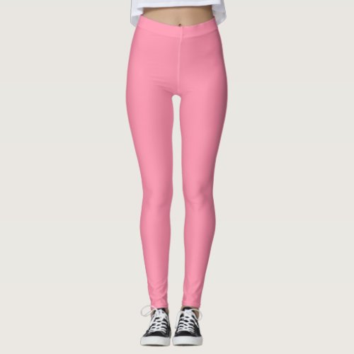 Baker_Miller Pink Solid Color Leggings