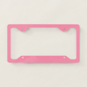 Baker-Miller pink (solid color) License Plate Frame