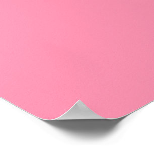 Baker-Miller pink (solid color)  Poster