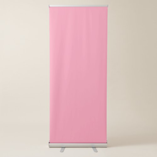 Baker_Miller pink solid color Retractable Banner