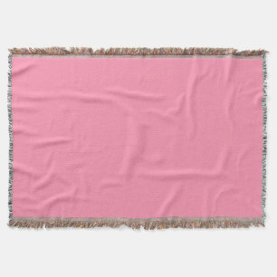 Baker-Miller pink (solid color) Throw Blanket