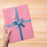 Baker-Miller Pink - solid color Wrapping Paper by Make it Colorful