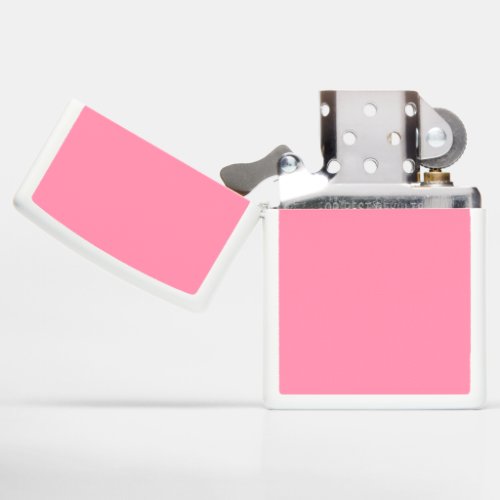 Baker_Miller pink solid color Zippo Lighter