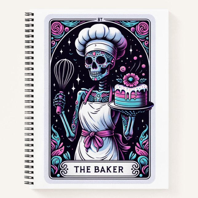 Baker Mom Recipe  Notebook (Front)