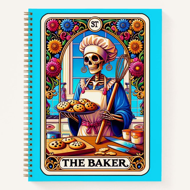 Baker Mom Recipe  Notebook (Front)
