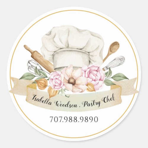 Baker Pastry Chef Bakers Tools Product Labels