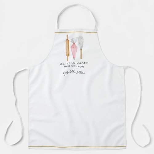 Baker Pastry Chef Tools All_Over Print Apron