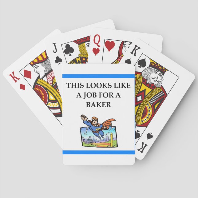 BAKER POKER CARDS (Back)