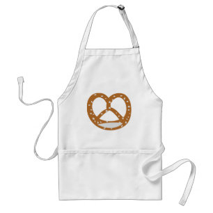 baker pretzel bakery logo symbol adult apron