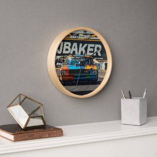 baker racing clock