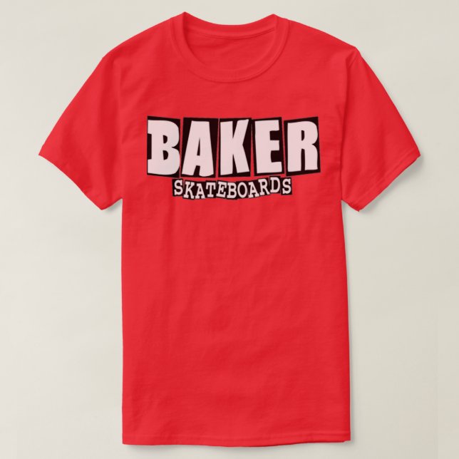 Baker Skateboard 1 T-Shirt (Design Front)