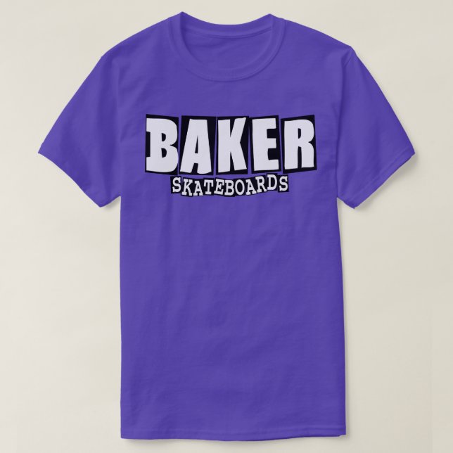 Baker Skateboard  T-Shirt (Design Front)