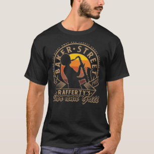 Baker Street Bar And Grill Raffertys Relaxed Fit T T-Shirt