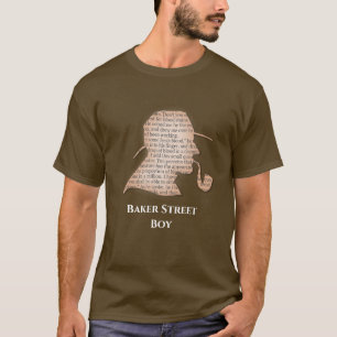 Baker Street Boy slogan detective Victorian T-Shirt