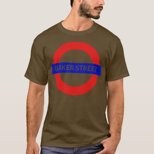 Baker Street Faded Style Aesthetic T_Shirt