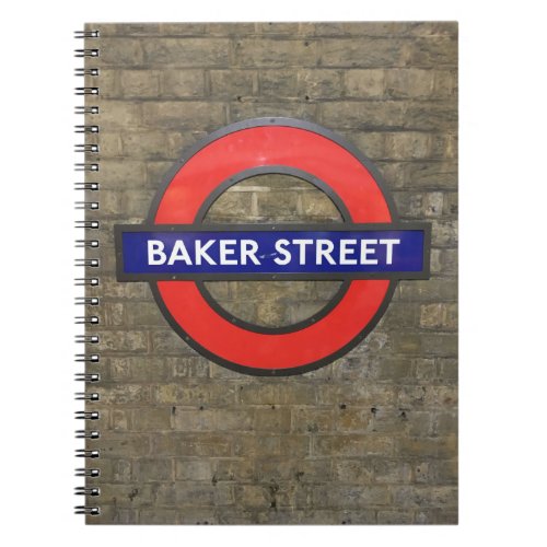 Baker Street Sherlock Holmes Notebook