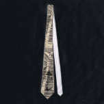 Baker Street Tie<br><div class="desc">221b Baker Street pointed out on a map of London</div>