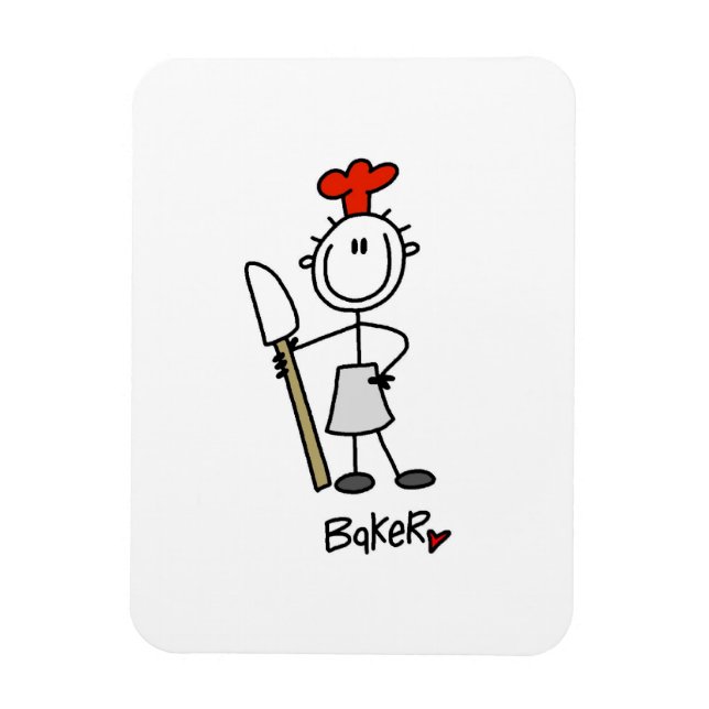 Baker With Scraper Magnet (Vertical)
