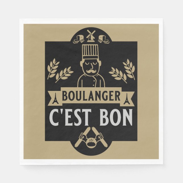 Bakers And Baking Napkins (Front)