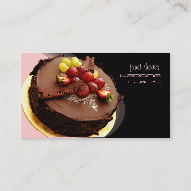 Bakers business cards (Front)