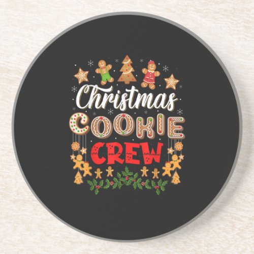 Bakers Christmas Cookie Crew Family Baking Team Ho Coaster