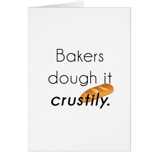 Bakers Do it! Cards (Front)