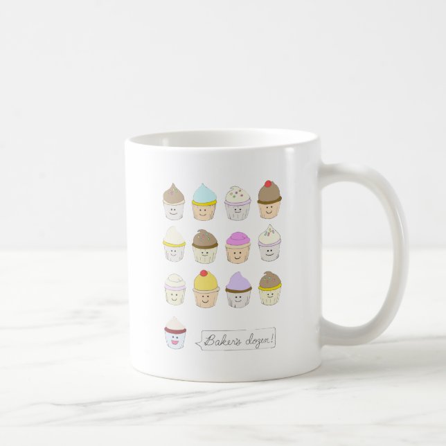 Baker's Dozen Coffee Mug (Right)
