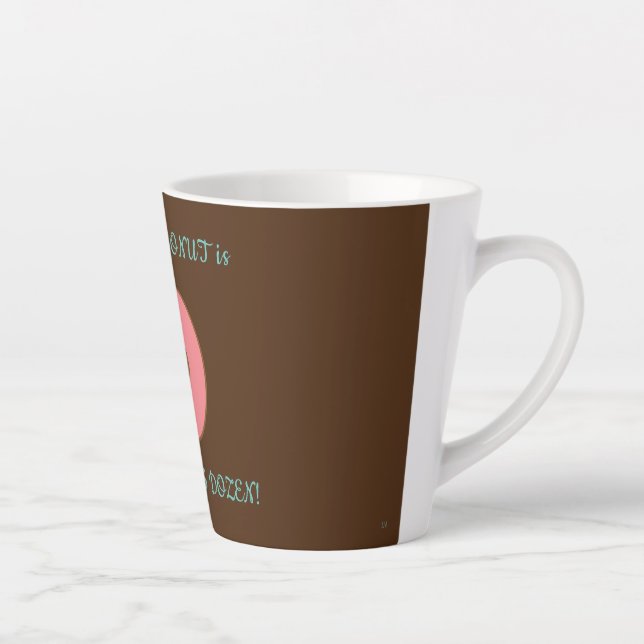 Baker's Dozen Donuts- Latte Mug (Right)