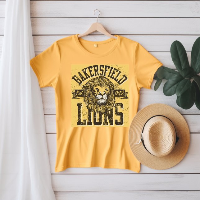 Bakers Field Est. 1812 Lions T-Shirt (Creator Uploaded)