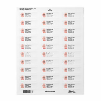 Bakers Gonna Bake Address Labels