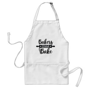 Bakers Gonna Bake Adult Apron