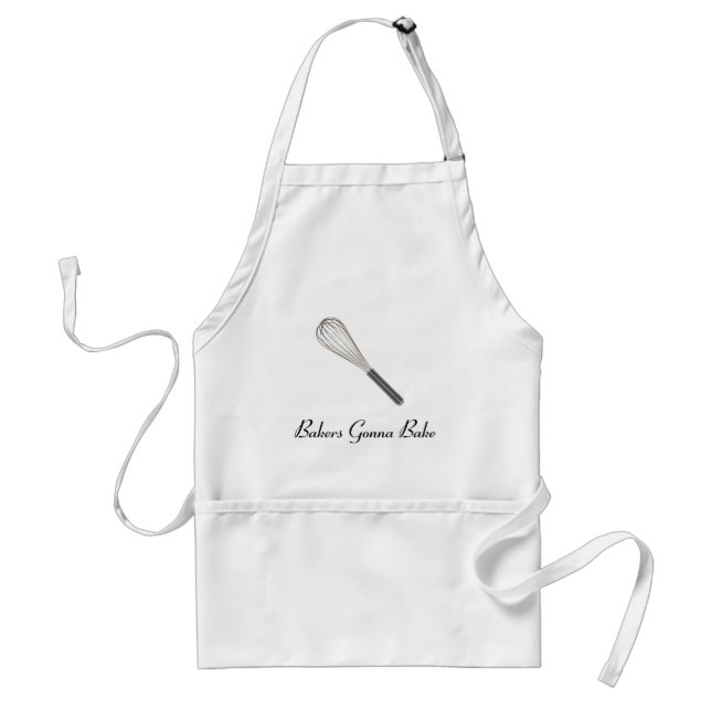 Bakers Gonna Bake Adult Apron (Front)