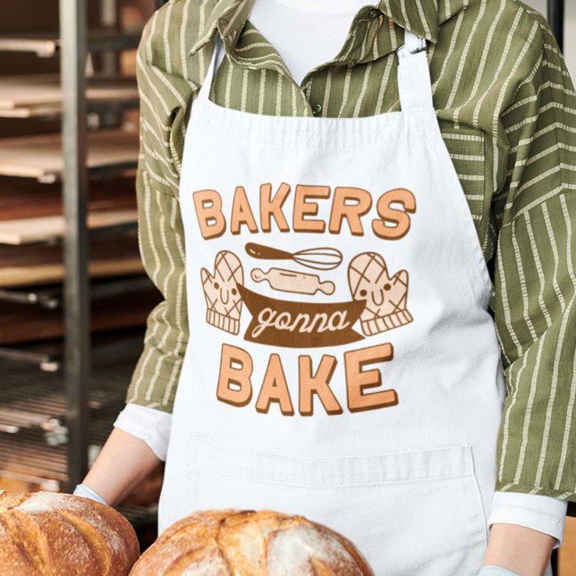 Bakers Gonna Bake Adult Apron (Creator Uploaded)