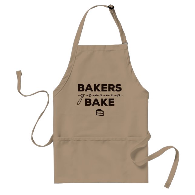Bakers Gonna Bake Apron (Front)
