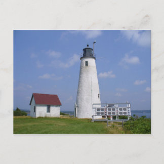 Bakers Island Light Postcard