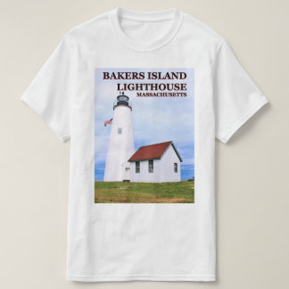 Bakers Island Lighthouse, Massachusetts T-Shirt