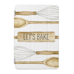Bakers Kitchen Utensils Bakery Cooks iPad Mini Cover