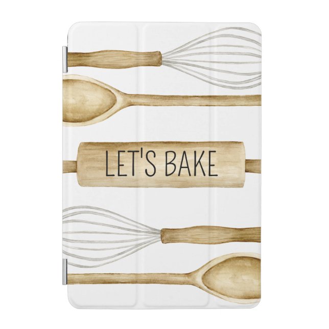 Bakers Kitchen Utensils Bakery Cooks iPad Mini Cover (Front)