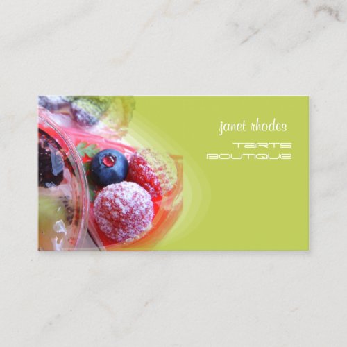 Bakers, pastry shops business cards template