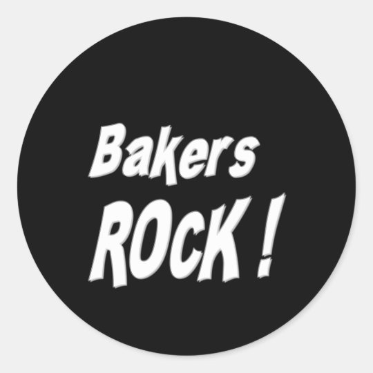 Bakers Rock! Sticker