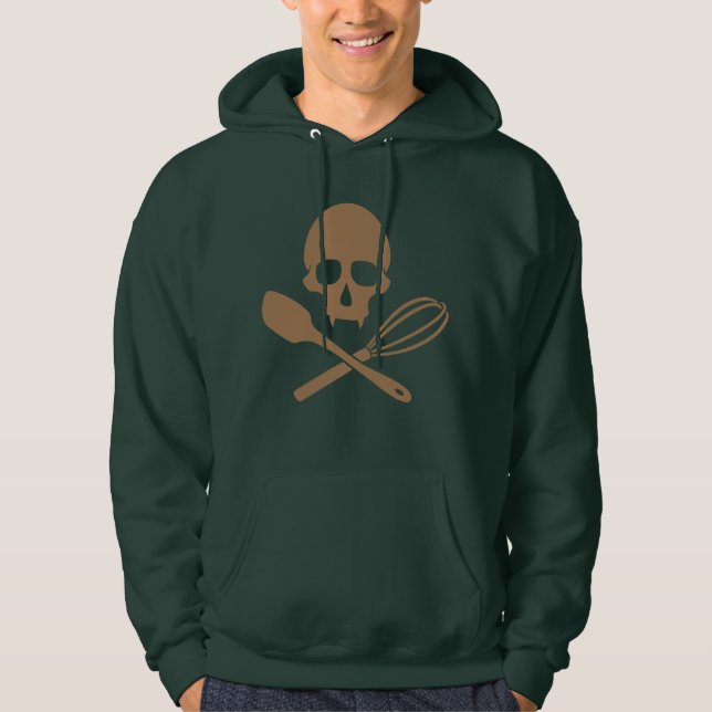 Baker's Skull Hoodie (Front)
