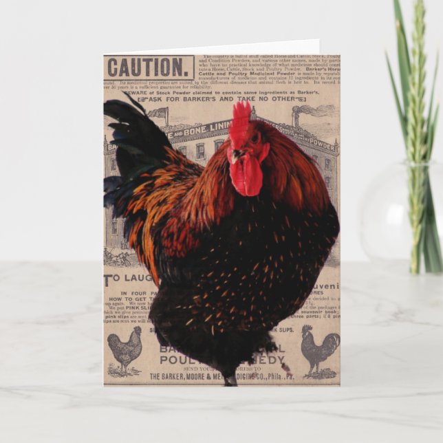 Baker's Special Poultry Card (Front)
